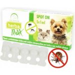 Herba Max Spot-on pro psy kočky do 15 kg 5 x 1 ml – Zbozi.Blesk.cz