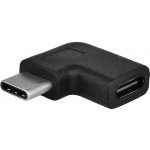 Redukce PremiumCord USB 3.1 C/male - C/female zahnutý konektor 90° – Zboží Živě