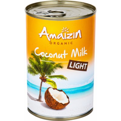 Amaizin Bio Kokosová alternativa smetany Light 9% 400 ml