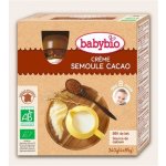 Babybio Kapsička krém krupička kakao 4 x 85 g – Zboží Dáma