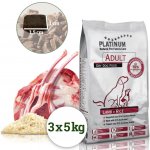 Platinum Adult Lamb & Rice 3 x 5 kg – Sleviste.cz