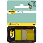 3M POSTIT Štítek, plastový, 50 kusů, 25 × 43 mm, 3M POST-IT, žlutý 7100102671 – Hledejceny.cz
