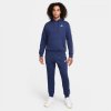 Nike Club Fleece Men's Graphic Hooded Tracksuit Navy/White