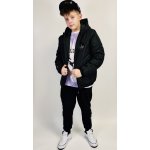 Reporter Young zimní prošívaná bunda s nášivkou Fearless černá – Zboží Mobilmania