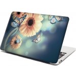 Sablio Samolepka na notebook Květinová abstrakce - 29x20 cm – Zboží Živě