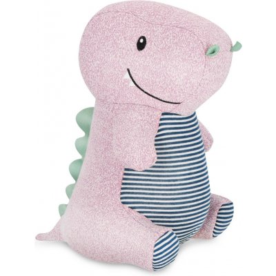 Spokey Cuddly 2v1 Dětský cestovní polštář a plyšová hračka v jednom hrošík 30x30 – Hledejceny.cz