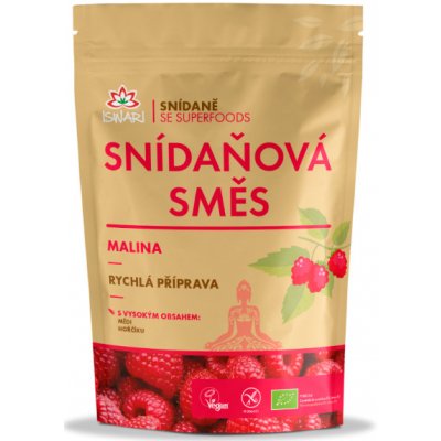 Iswari Bio Snídaňová směs malina 300 g