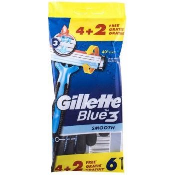 Gillette Blue3 Smooth 6 ks