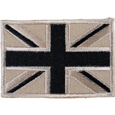 NAVYS Nášivka vlajka velká BRITÁNIE "Union Jack" DPM DESERT – Zboží Dáma