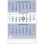 Nástěnný Tříměsíční modrý 2026 – Sleviste.cz