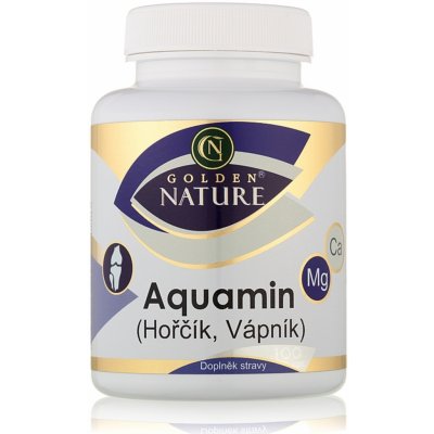 Golden Nature Aquamin Vápník+Hořčík 100 tablet – Hledejceny.cz
