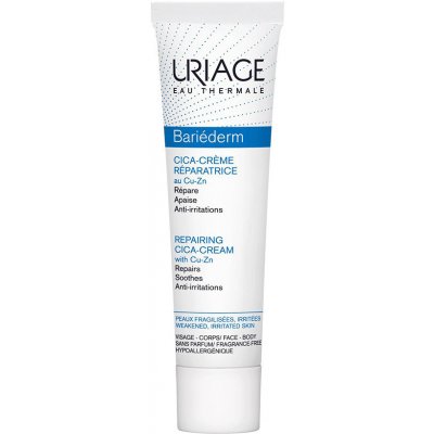 Uriage Bariéderm Cica reparativní krém s obsahem mědi a zinku Repairing Cream with Cu-Zn 40 ml – Zboží Dáma