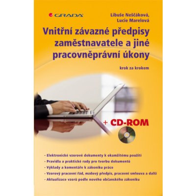 Vnitřní závazné předpisy zaměstnavatele a jiné pracovněprávní úkony - Neščáková Libuše, Marelová Lucie – Hledejceny.cz