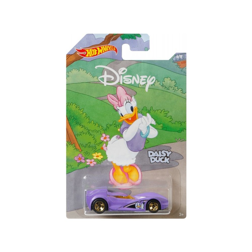 Mattel Hot Wheels tématické auto Disney 6/8 Kačenka Daisy — Heureka.cz