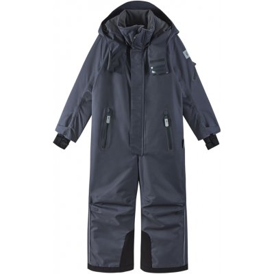 Reima Reach dětská zimní kombinéza s membránou Soft black – Zboží Dáma