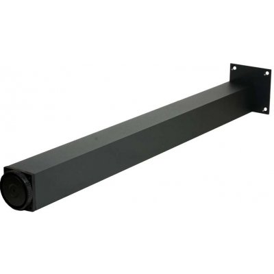 Stolová noha výška 710 mm 60 x 60 mm s regulací antracit – Sleviste.cz
