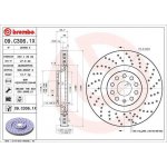 BREMBO Brzdový kotouč XTRA LINE - 340 mm BRE 09.C306.1X | Zboží Auto