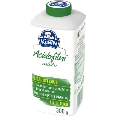 Mlékárna Kunín Acidofilní mléko 1.5% 300 g – Zboží Dáma Mlékárna Kunín Acidofilní mléko 1.5% 300 g – Zboží Dáma