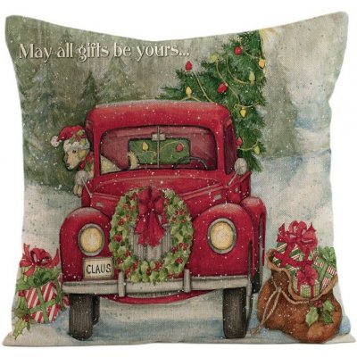 Textilomanie Vánoční JINGLEVAN 45 x 45 cm – Zboží Dáma
