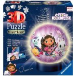 Ravensburger 3D puzzle svítící Gabby’s Dollhouse 72 ks – Zboží Dáma