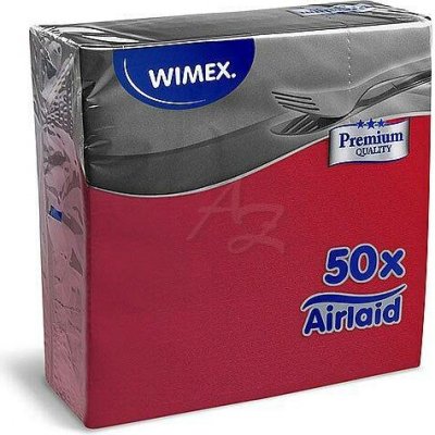 Airlaid ubrousky Premium červené 50ks 40x40cm – Hledejceny.cz