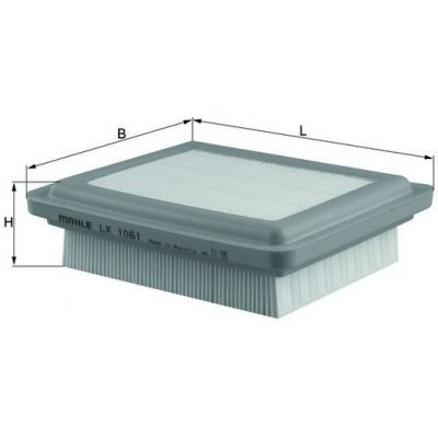 Vzduchový filtr MAHLE LX 1061 – Hledejceny.cz