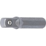 BGS technic Adaptér z 6-hran 1/4" pro nástrčné hlavice na 4-hran 1/4", 30 mm – Zbozi.Blesk.cz