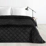 Design 91 PŘEHOZ NA POSTEL LUIZ8 220X240 CM ČERNÝ – Zboží Dáma