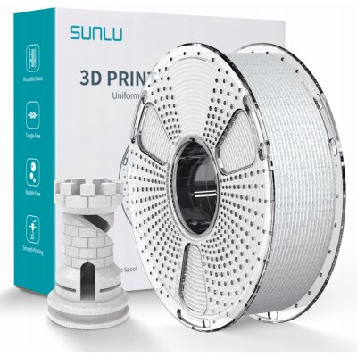Sunlu PLA 1,75 mm 1000 g šedý – Zboží Živě