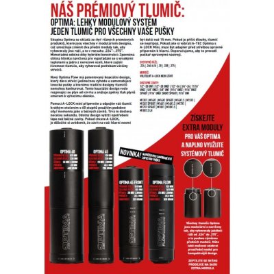 A Tec OPTIMA 45 .338" 8,5mm na závit 1/2"-28 – Zboží Dáma