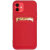 Pouzdro a kryt na mobilní telefon Xiaomi Pouzdro IZMAEL Card Case Xiaomi Redmi Note 10 5G/Poco M3 Xiaomi Redmi Note 10 5G červené