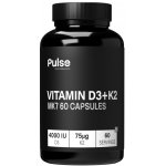 Pulse Performance Vitamin D3+K2 MK7 60 kapslí – Hledejceny.cz