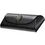 Černé luxusní kožené pouzdro na brýle s hvězdou – Zbozi.Blesk.cz