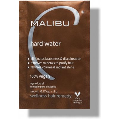 Malibu C Hard Water pro odstranění nánosů minerálů a nečistot box 12 x 5g – Hledejceny.cz