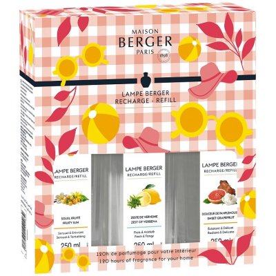 Maison Berger Triopak Estival Summer náplň do katalytické lampy 3 x 250 ml – Hledejceny.cz