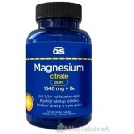 GS Magnesium citrate pure 1340 mg + B6 100 tablet – Hledejceny.cz