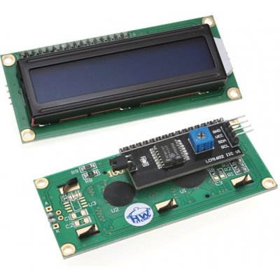 HWKITCHEN IIC/I2C LCD displej 16x2 modrý s podsvětlením HW409 – Zboží Živě
