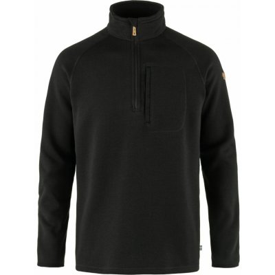 FJÄLLRÄVEN Övik Fleece Half zip black – Zboží Mobilmania