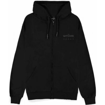 Difuzed Bioworld Europe mikina Zaklínač Vlk černá – Zboží Dáma