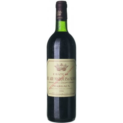 Chateau Bel Air-Marquis d'Aligre Margaux Grand Cru suché červené 1996 0,75 l (holá láhev) – Hledejceny.cz