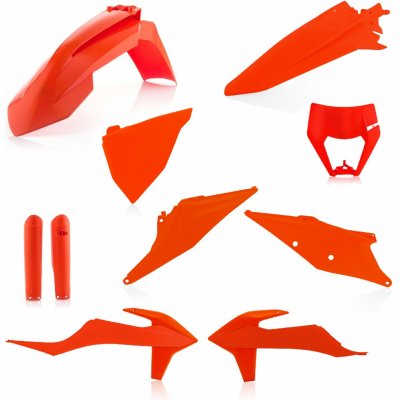 Acerbis plastový full kit KTM EXC/EXCF 2020 oranžová – Hledejceny.cz
