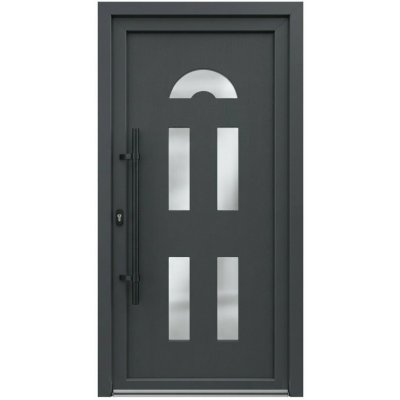 OknaDvereNaMiru.cz Vchodové dveře STYL 124 ořech 105 x 210 cm – Hledejceny.cz