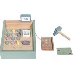 Little Dutch dřevěná pokladna mint – Zboží Dáma
