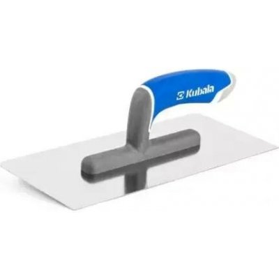 Hladítko nerez hladké 270x130mm zaoblené rohy Kubala