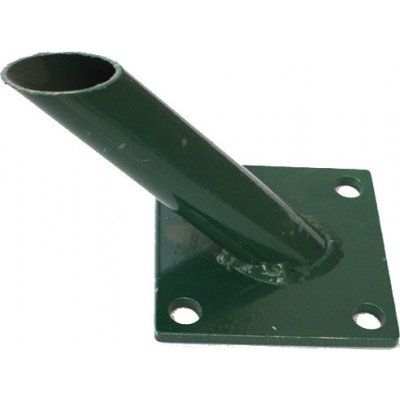 Základová patka na plotovou vzpěru, průměr 38 mm, mechová zelená – Zboží Mobilmania