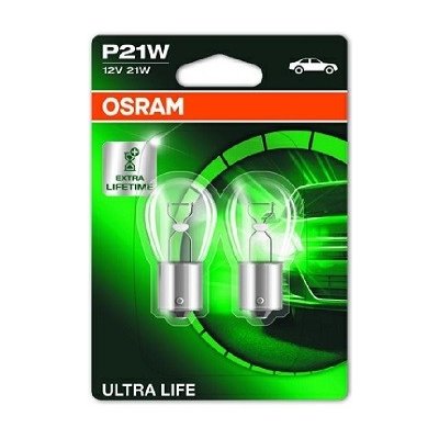 Osram Ultra Life 7506ULT-02B P21W BA15s 12V 21W 2 ks – Zboží Mobilmania