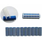 DUKO-EXIM DUKO Natáčky 2420 Varné natáčky na vlasy 22x65mm modrobílé 10ks - střední – Sleviste.cz