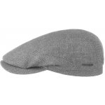 Stetson Virgin bekovka z vlněné směsi wool/linen driver cap light grey – Sleviste.cz