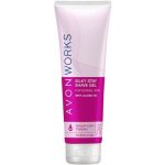 Avon Works hydratační gel na holení s jojobovým olejem 150 ml