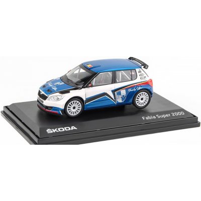 Abrex Škoda Fabia II FL S2000 2010 BFO Škoda Rally Team "Loix" 2011 1:43